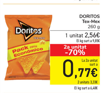 Carrefour Doritos Tex-mex 260g oferta