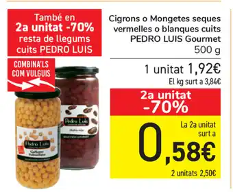 Carrefour Pedro Luis Gourmet 500g oferta