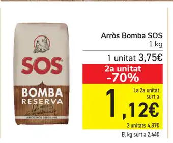 Carrefour SOS Arrós Bomba 1kg oferta