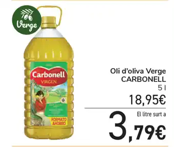 Carrefour Carbonell Oli d'oliva Verde 5L oferta