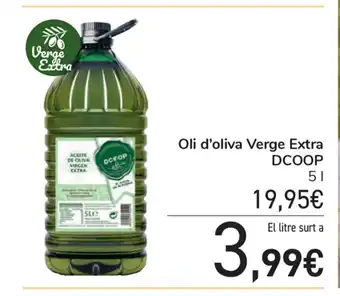 Carrefour Dcoop Oli d'oliva Verge Extra 5L oferta