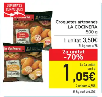 Carrefour La Cocinera Croquetes artesanes 500g oferta