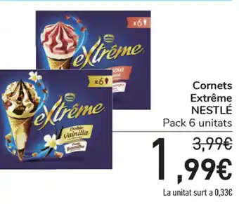 Carrefour Nestle Cornets Extreme oferta