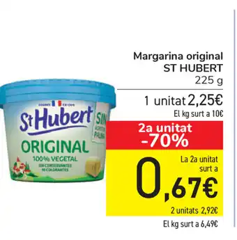Carrefour St.Hubert Margarina original 225g oferta