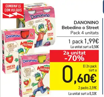 Carrefour Danonino Bebedino o Street oferta