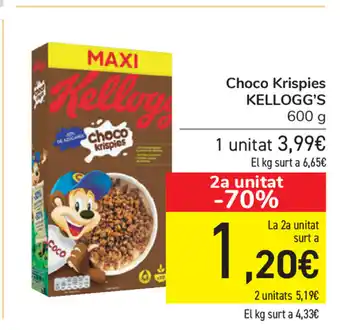 Carrefour kellogg's Choco Krispies 600g oferta
