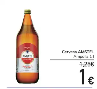 Carrefour Amstel Cervesa 1L oferta