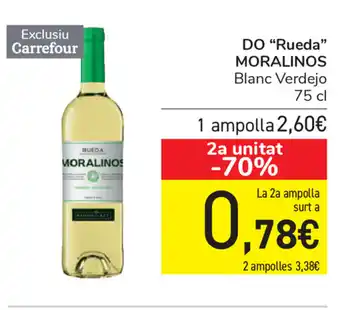 Carrefour Moralinos Do "Rueda" 75cl oferta