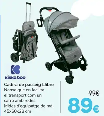 Carrefour Llibre Cadira de passeig 45x60x28 cm oferta