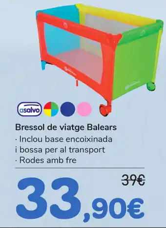 Carrefour Asalvo Bressol de viatge Balears oferta