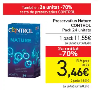 Carrefour Control Preservatius Nature oferta