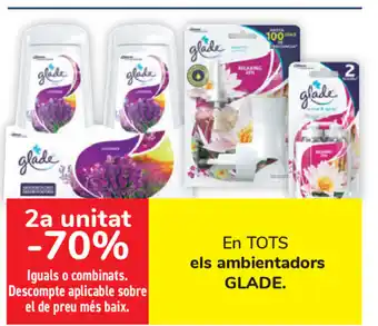 Carrefour Glade els ambientadors oferta