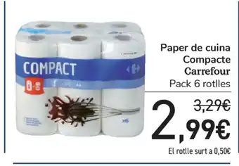 Carrefour Carrefour Paper de cuina Compacte oferta