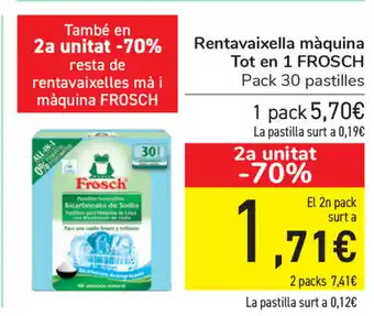 Carrefour Frosch Rentavaixella máquina oferta