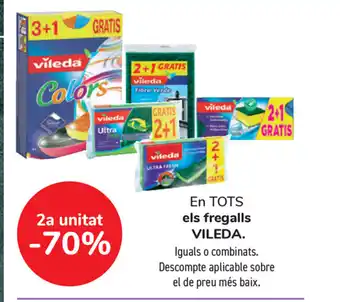 Carrefour Vileda els fregalls oferta