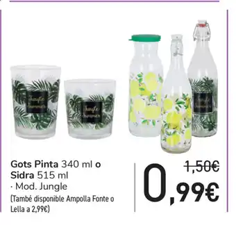 Carrefour Gots Pinta 340ml o Sidra 515ml oferta
