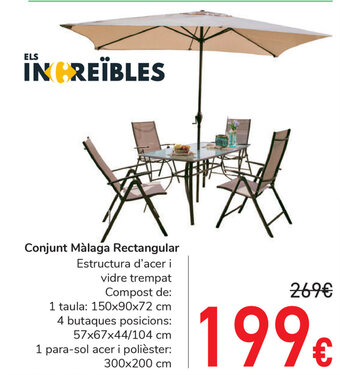 Carrefour Conjunt Málaga Rectangular oferta