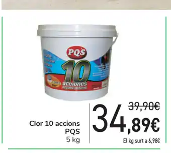 Carrefour Clor 10 accions PQS 5 kg oferta