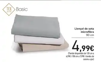 Carrefour Llencol de sota microfibra oferta