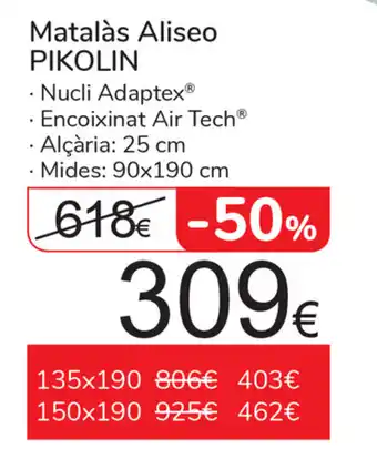 Carrefour Matalás Aliseo PIKOLIN oferta