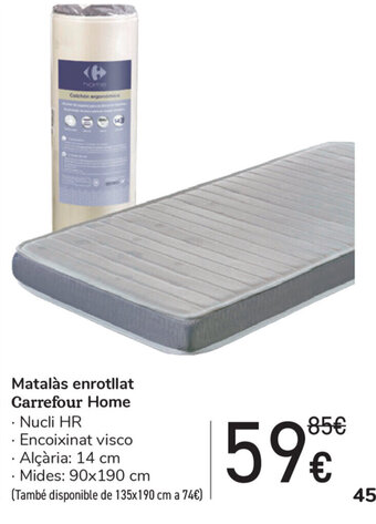 Carrefour Matalás enrotllat Carrefour Home oferta