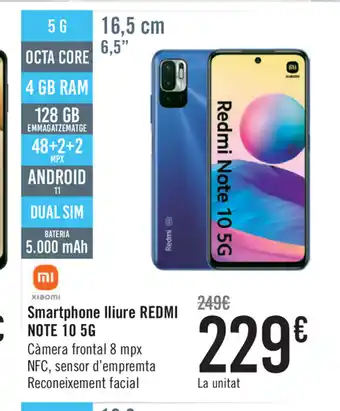 Carrefour Redmi Smartphone Illiure Redmi Note 10 5g oferta
