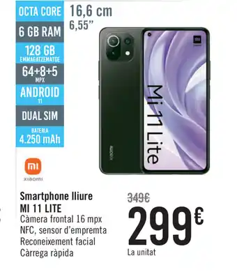 Carrefour Redmi Smartphone Illiure MI 11 LIte oferta