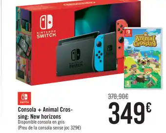 Carrefour Consola + Animal Cros-sing oferta
