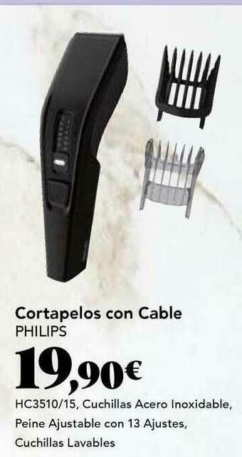 Gadis Cortapelos Con Cable Philips oferta