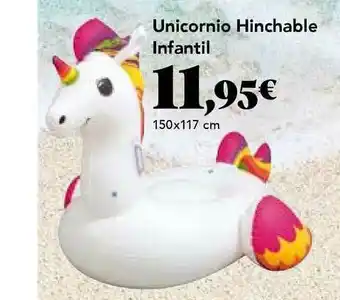 Gadis Unicornio Hinchable Infantil oferta