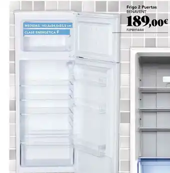 Gadis Frigo 2 Puertas Benavent oferta