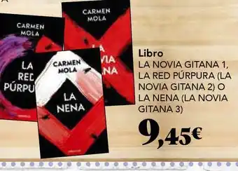 Gadis Libro La Novia Gitana 1 La Red Púrpura (la Novia Gitana 2) O La Nena (la Novia Gitana 3) oferta