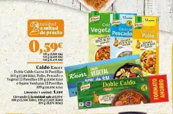 Gadis Caldo Knorr 160g oferta