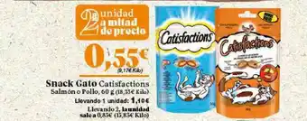 Gadis Snack Gato Catisfactions 60G oferta