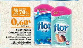 Gadis 2a Unidad 70% Descuento Suavizante Concentrado Flor oferta