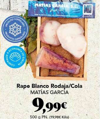 Gadis Rape Blanco Rodaja Cola Matías García oferta