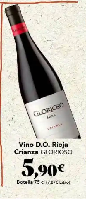 Gadis Vino D.o. Rioja Crianza Glorioso oferta