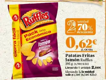 Gadis 2a Unidad 70% Descuento Patatas Fritas Jamón Ruffles oferta