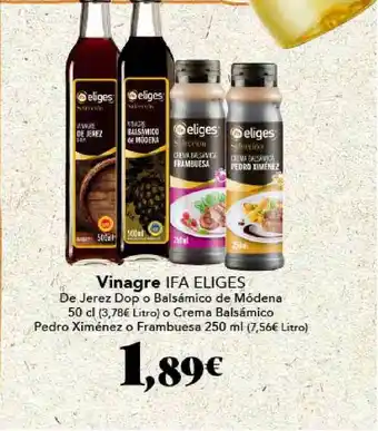 Gadis Vinagre Ifa Eliges oferta