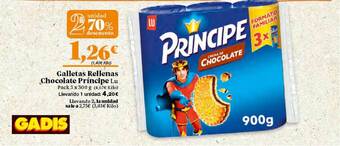 Gadis 2a Unidad 70% Descuento Galletas Rellenas Chocolate Príncipe Lu oferta