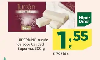 HiperDino Hiperdino turrón de coco calidad suprema oferta