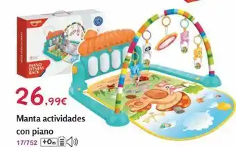 Josber Toys Piano fitness rack 26.99€ manta actividades con piano 17/752 +0m) oferta