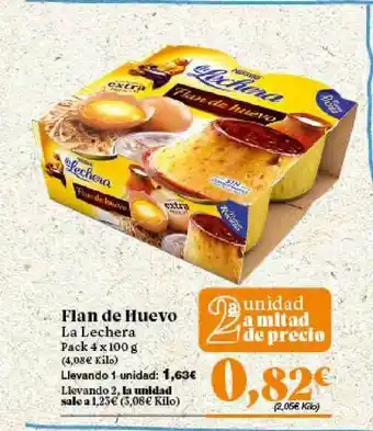 Gadis Flan De Huevo La Lechera 100g oferta