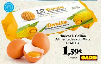 Gadis Huevos L Gallina Alimentadas Con Maíz Demillo oferta