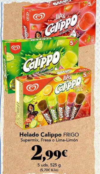 Gadis Helado Calippo Frigo oferta