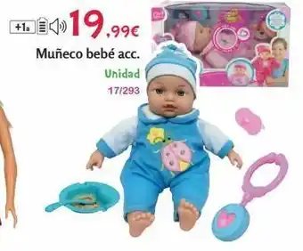 Josber Toys +1.4 19.99€ muñeco bebé acc. unidad 17/293 oferta