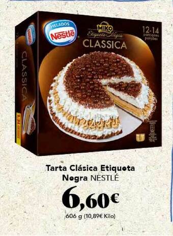 Gadis Tarta Clásica Etiqueta Negra Nestlé oferta