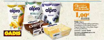 Gadis Soja Alpro Sin Azúcar Mango oferta