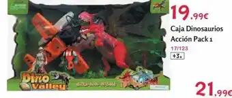 Josber Toys Dino valley metee-sool online 19.99€ caja dinosaurios acción pack 1 17/123 +3a oferta