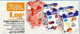 Gadis Yogur Líquido Nestlé oferta